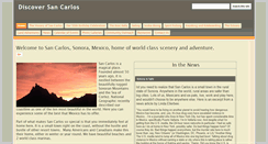 Desktop Screenshot of discoversancarlos.org